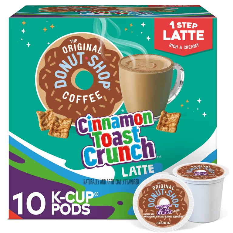 2 Cinnamon Toast Crunch Coffee Pods - 20 Pods