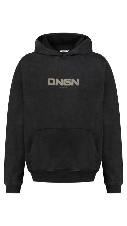 Black acid Hoodie