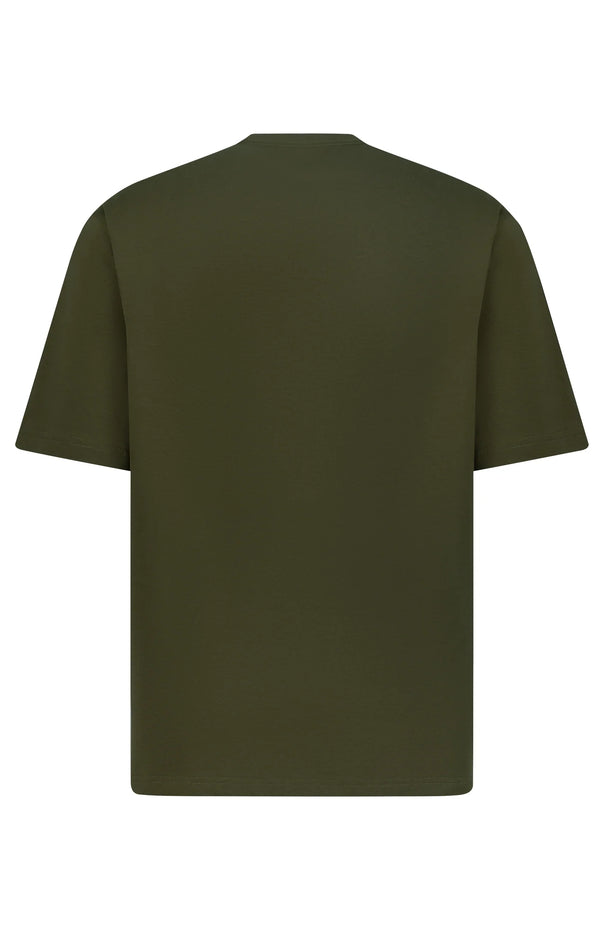 CLASSIC TEE - REGULAR FIT- Olive Green