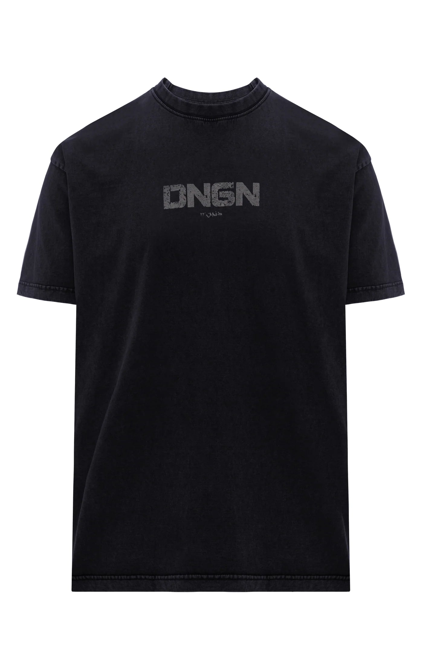 ACID DUNGEON OVERSIZED TEE - BLACK