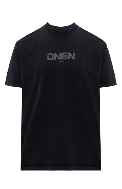 ACID DUNGEON OVERSIZED TEE - BLACK