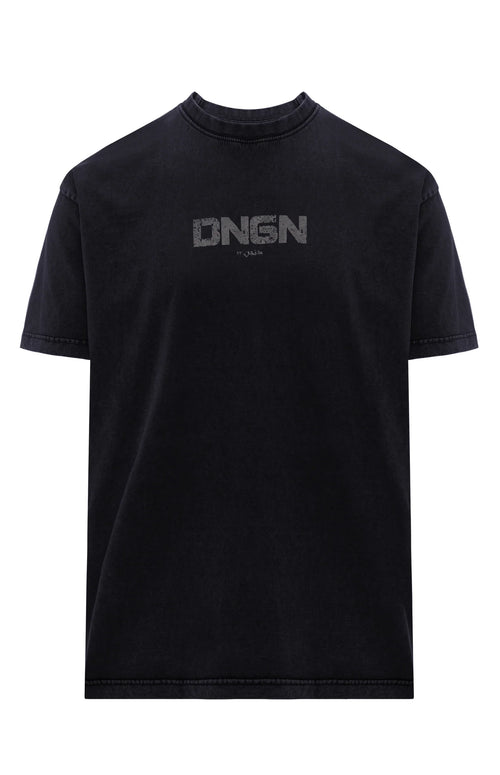 ACID DUNGEON OVERSIZED TEE - BLACK