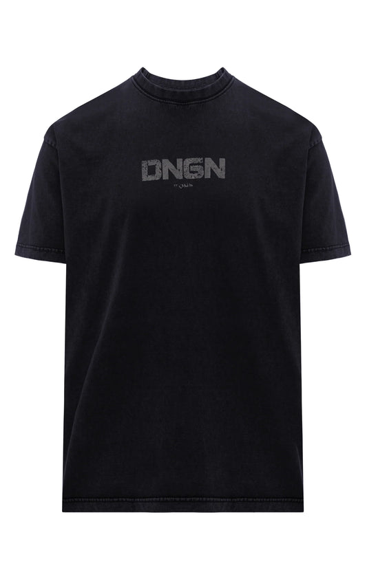 ACID DUNGEON OVERSIZED TEE - BLACK