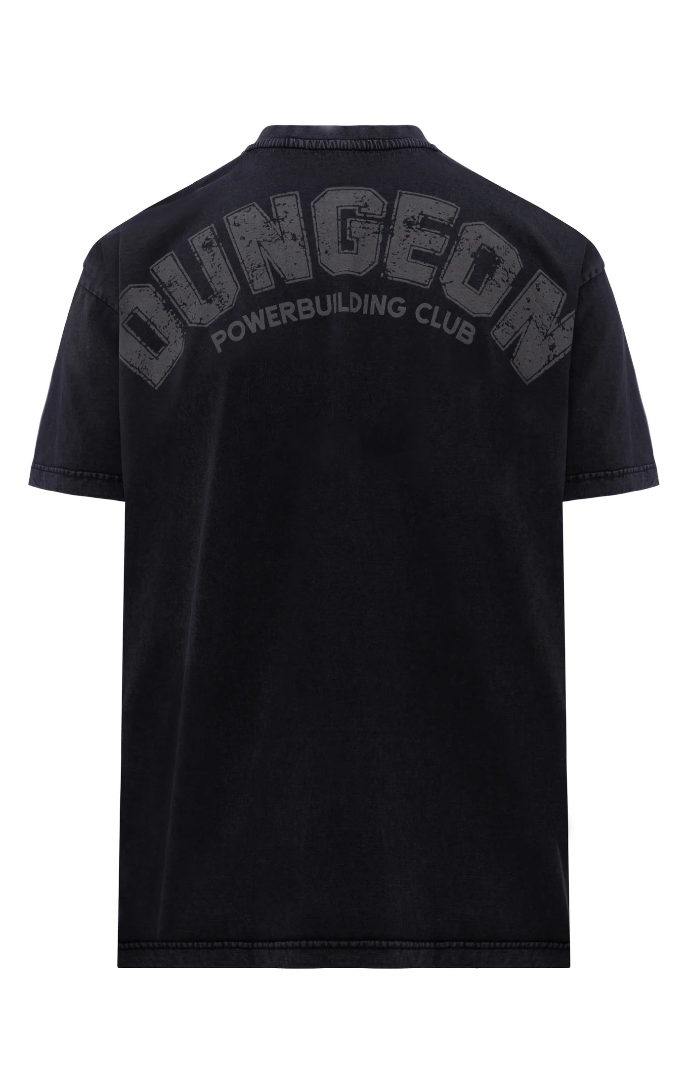 ACID DUNGEON OVERSIZED TEE - BLACK