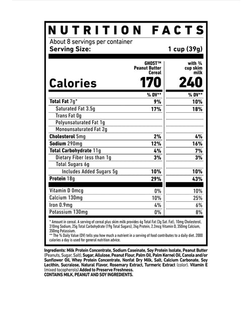 3 Protein Ghost Cinnamon Toast Crunch
