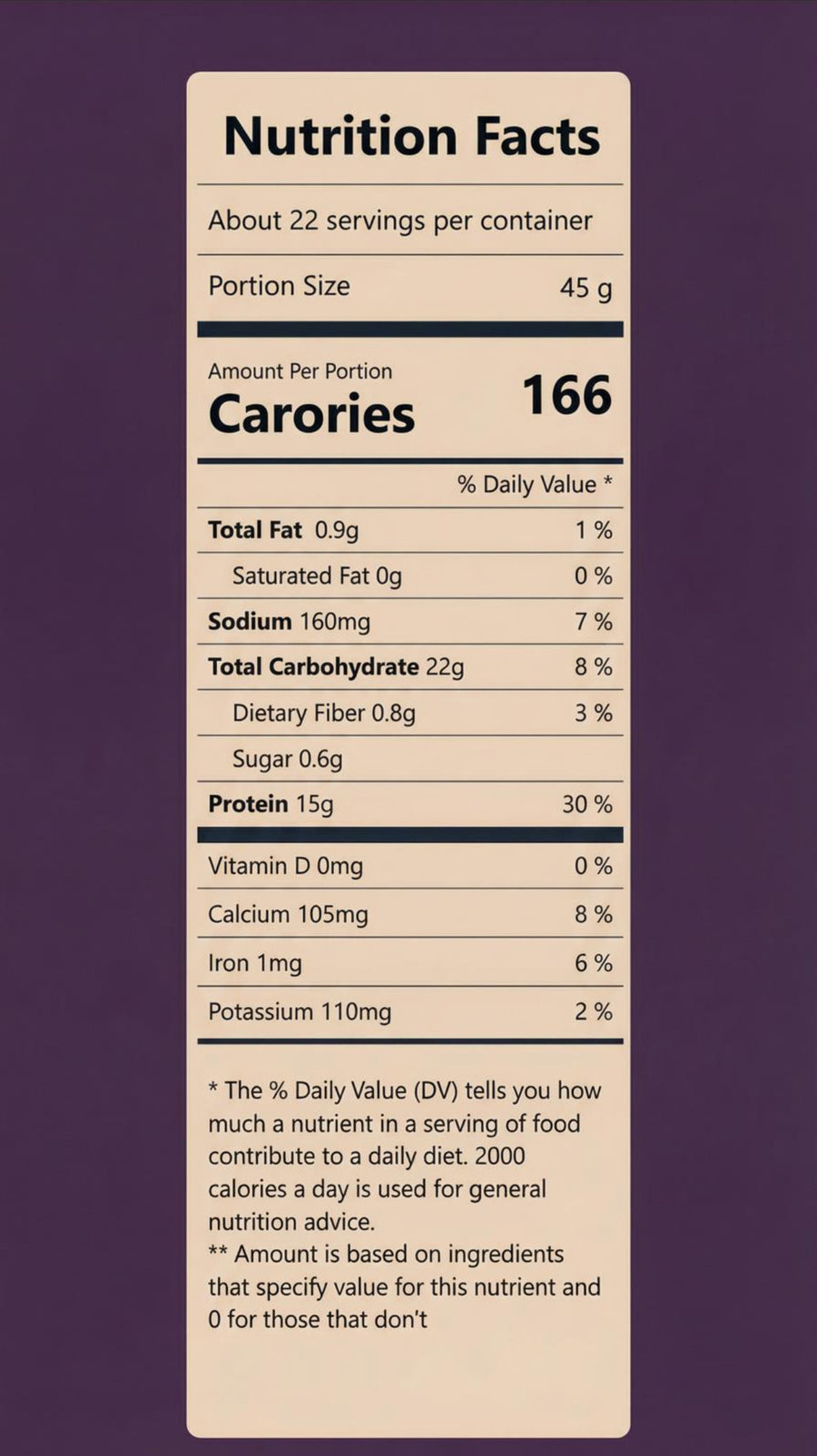 Protein cream of Rice - Cinnamon Roll