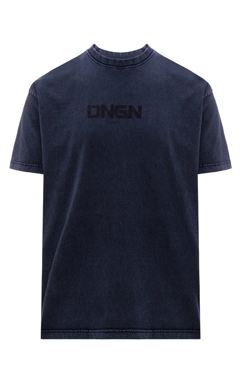 ACID DUNGEON OVERSIZED TEE - NAVY BLUE