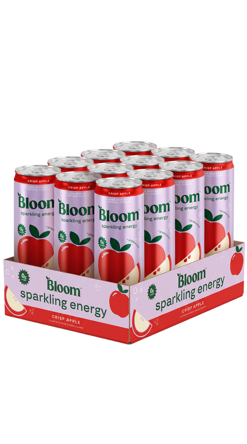 Bloom Sparkling Energy - Crisp Apple (12 Count)