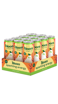 Bloom Sparkling Energy - Pear Scare Variety Pack (12 Count)