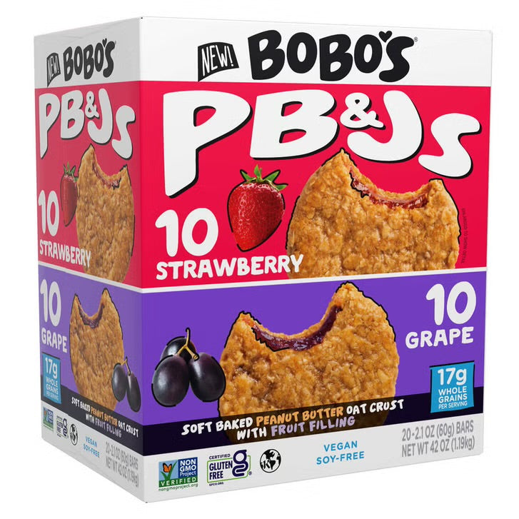 Bobo's PB&J Soft Baked Oat Crust