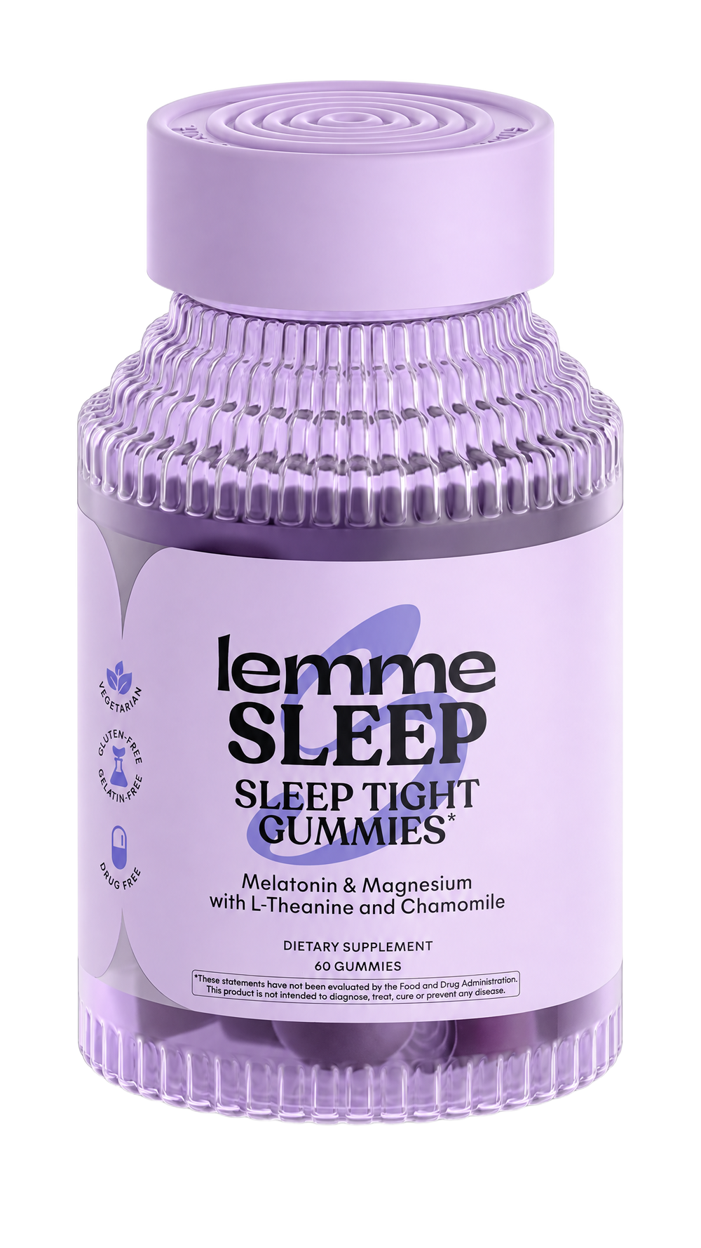 Lemme Sleep Gummies with melatonin and magnesium