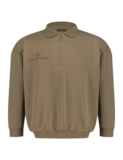 Half Zipper Sweatshirt - Sand