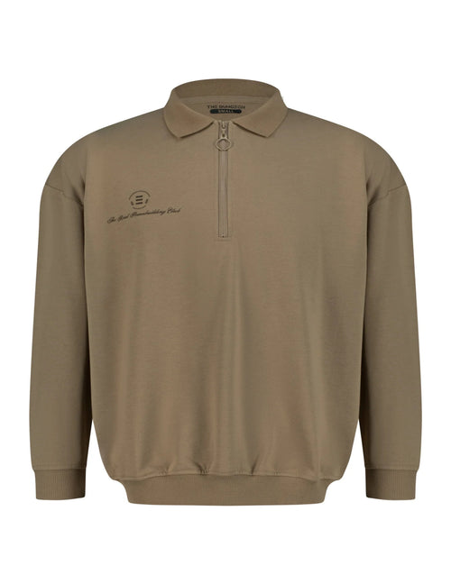 Half Zipper Sweatshirt - Sand