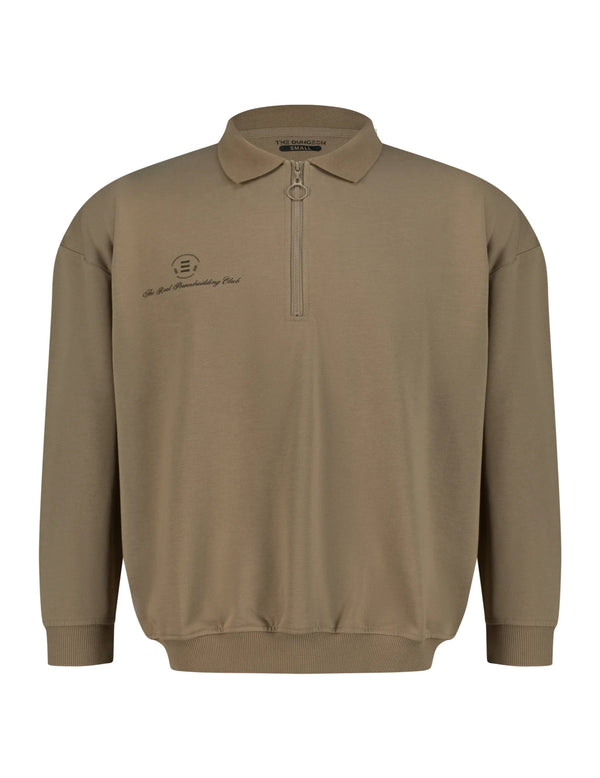 Half Zipper Sweatshirt - Sand