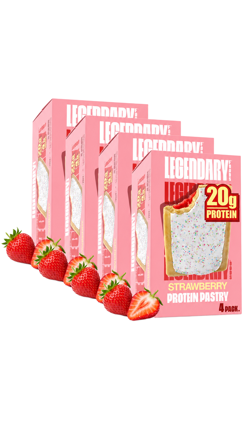 4 Packs Legendary Strawberry Pastry 18 Counts