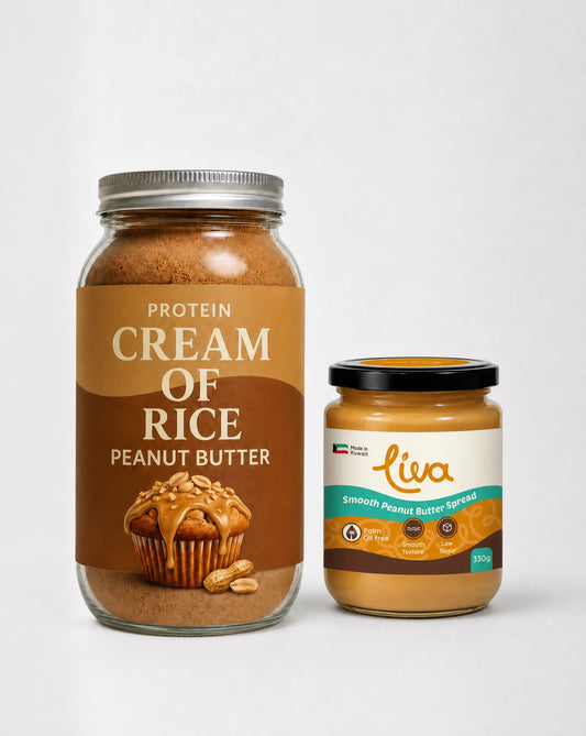 Protein Cream of Rice Peanut Butter - Smooth Peanut Butter Spread