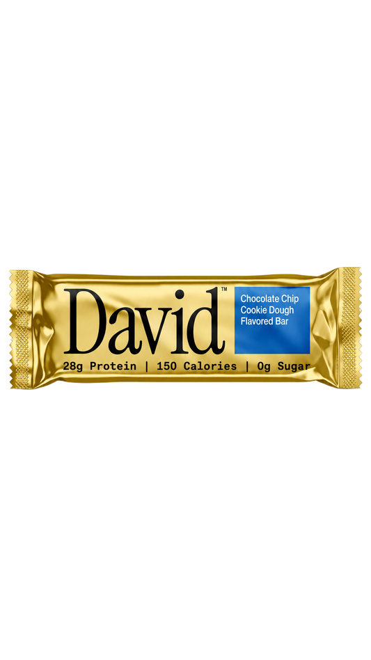 David Protein Bar Chocolate Chip Cookie Dough