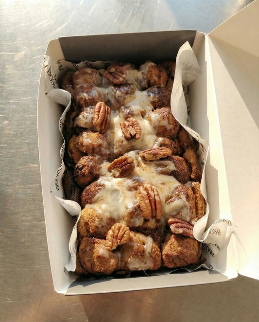 93 G Protein - Cinnamon Roll Bites Cake - Only Kuwait