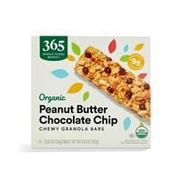 Organic Chocolate Chip Peanut Butter Granola Bars 8 Count