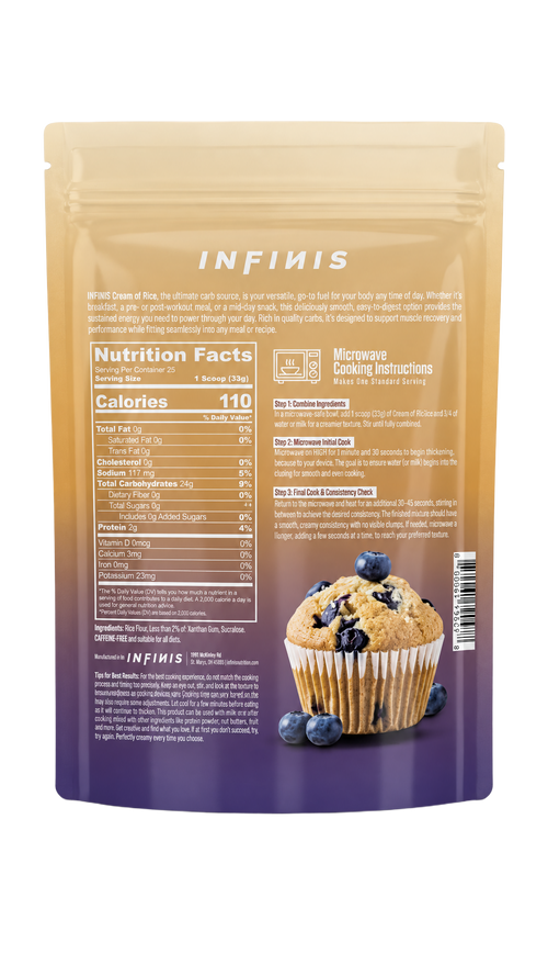 Infinis Cream of Rice - Blueberry Muffin