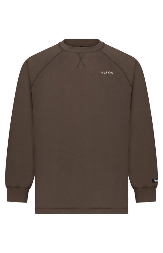 DUNGEON X ARABIC'22 - RAGLAN OVERSIZED SWEATSHIRT