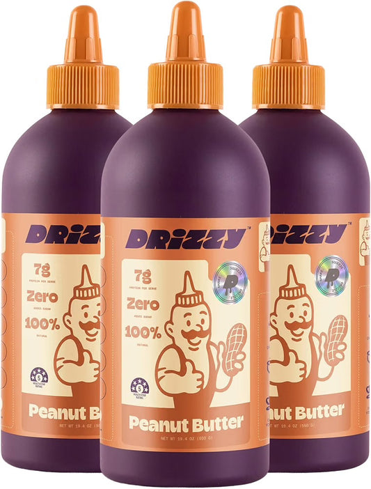 Drizzy Peanut Butter 3 counts