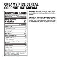 Dragon Pharma Cream of Rice - Coconut Ice Cream