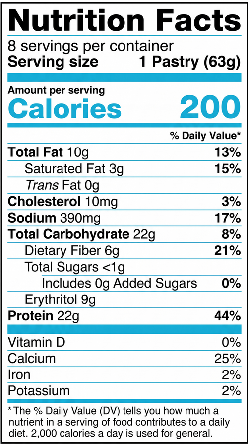 16 Pieces Legendary Protein Pastry