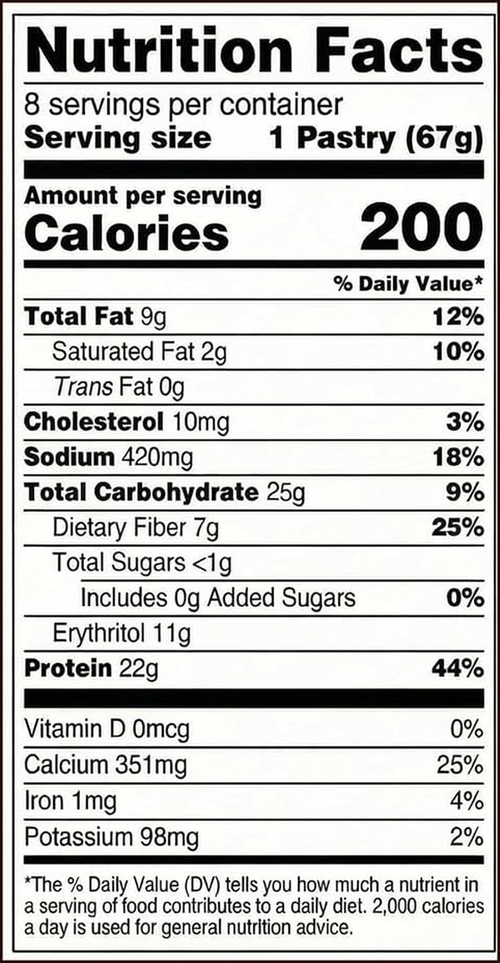 16 Pieces Legendary Protein Pastry