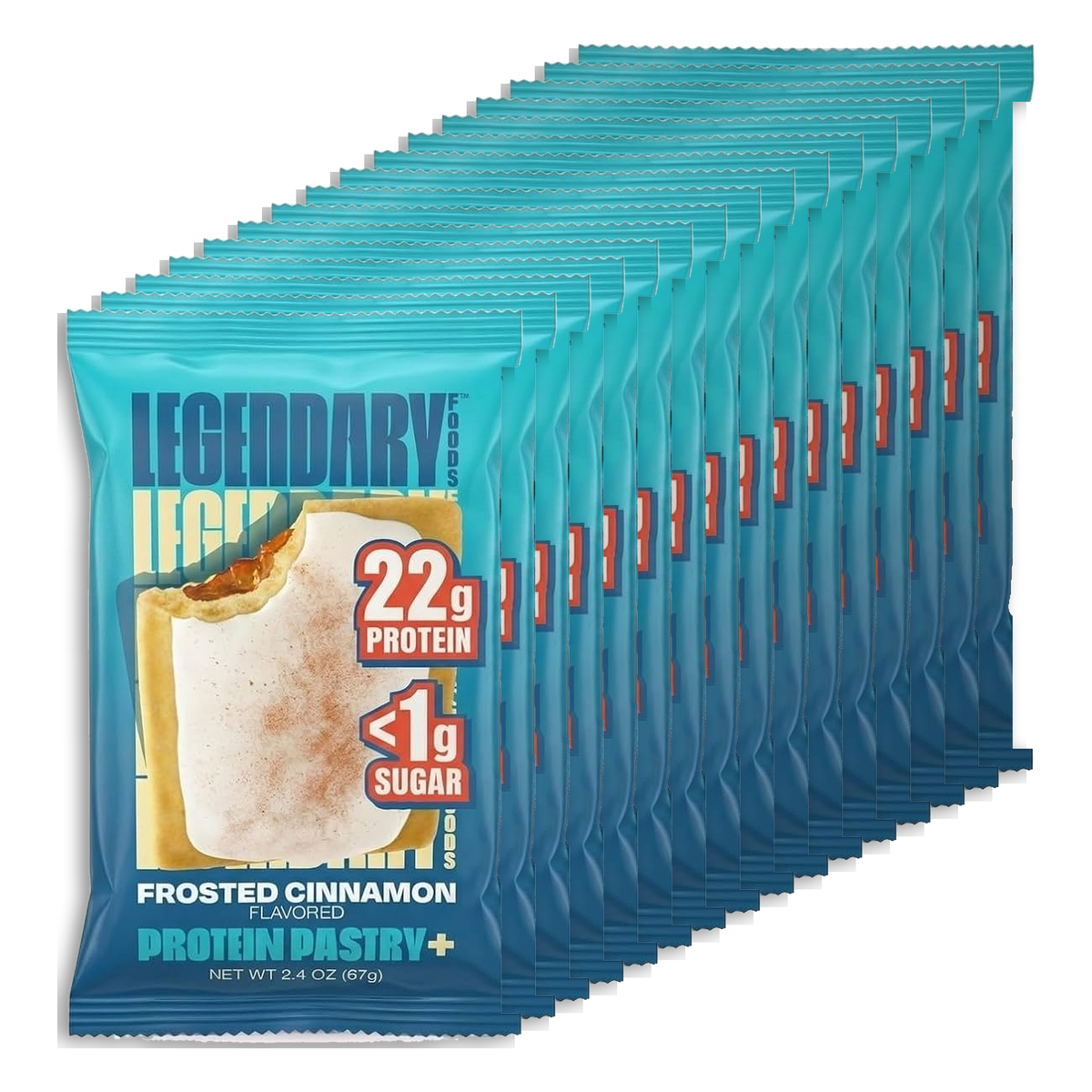 Legendary Frosted Cinnamon Protein Pastry