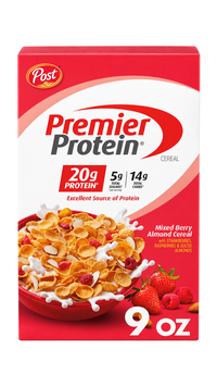 2 Boxes 20g Protein Premier Cereal