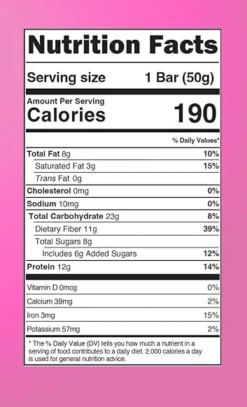 TRUBAR Vegan Protein Bars 12 Pieces