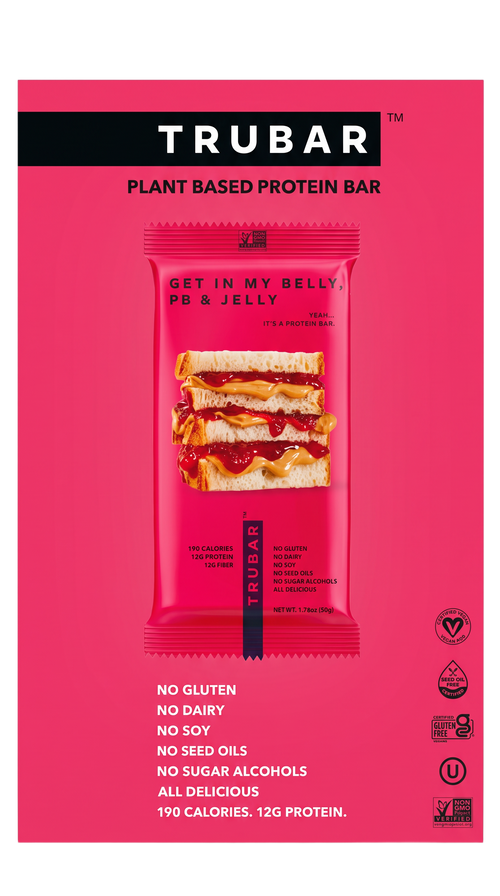 TRUBAR Vegan Protein Bars 12 Pieces