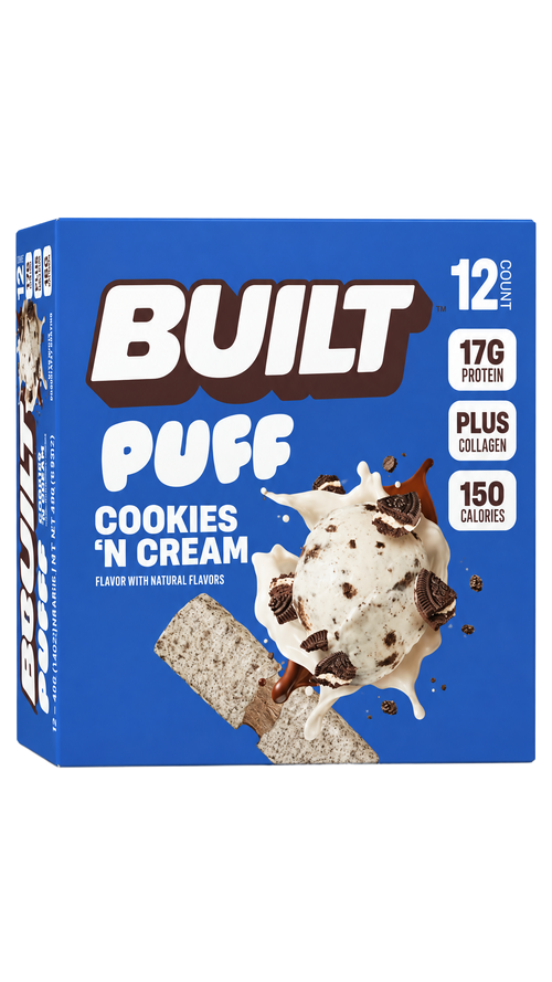 12 Pieces 15-17G Protein Built Bars