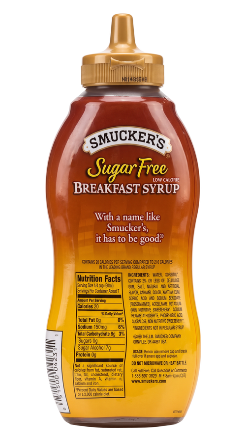 2 Pieces Zero Sugar Maple Syrup