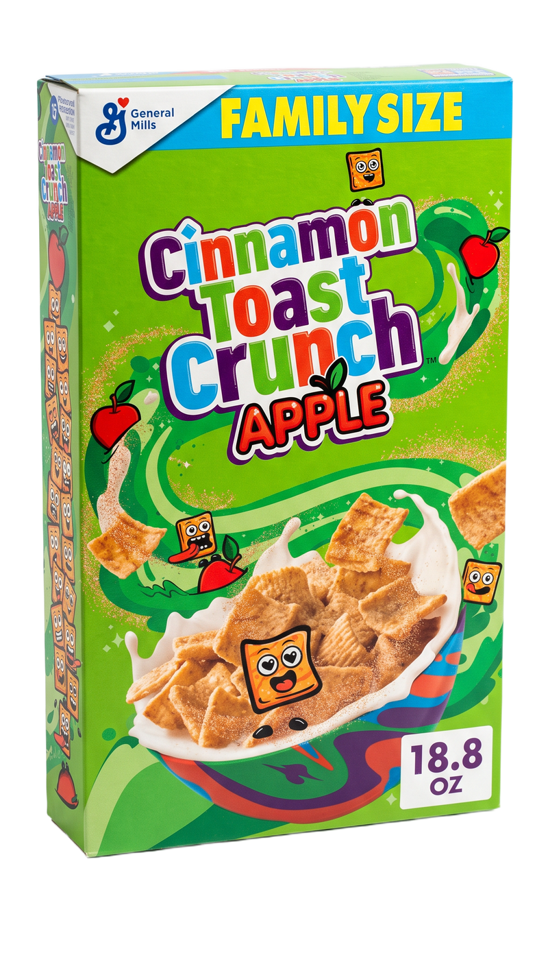 3 Apple Cinnamon Toast Crunch