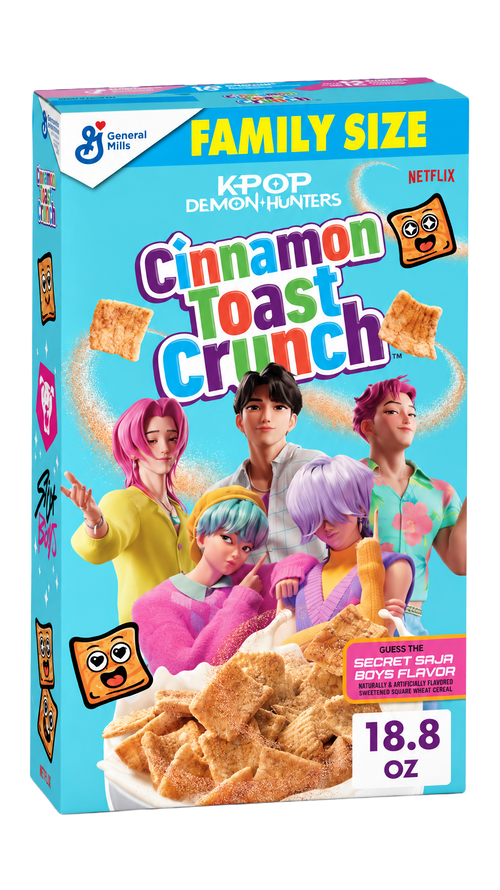 3 KPop Demon Hunters Cinnamon Toast Crunch