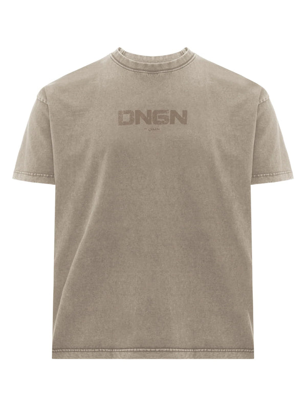 Acid Dungeon Oversized Tee - Beige