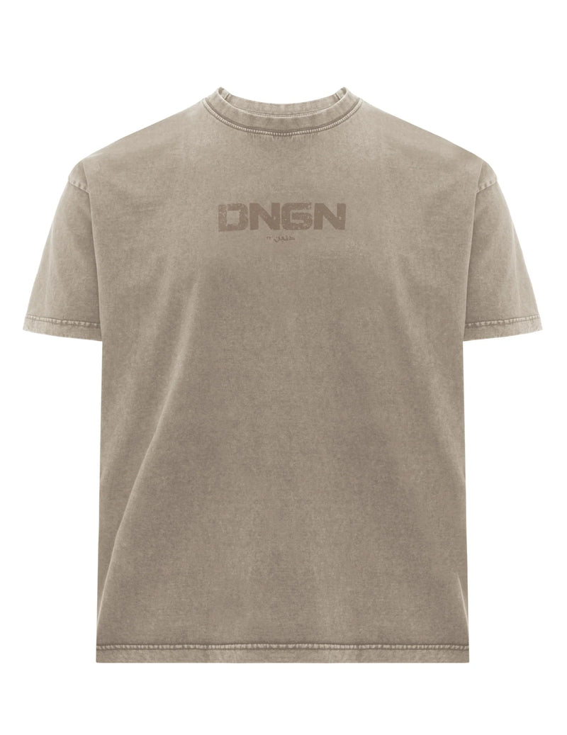 Acid Dungeon Oversized Tee - Beige