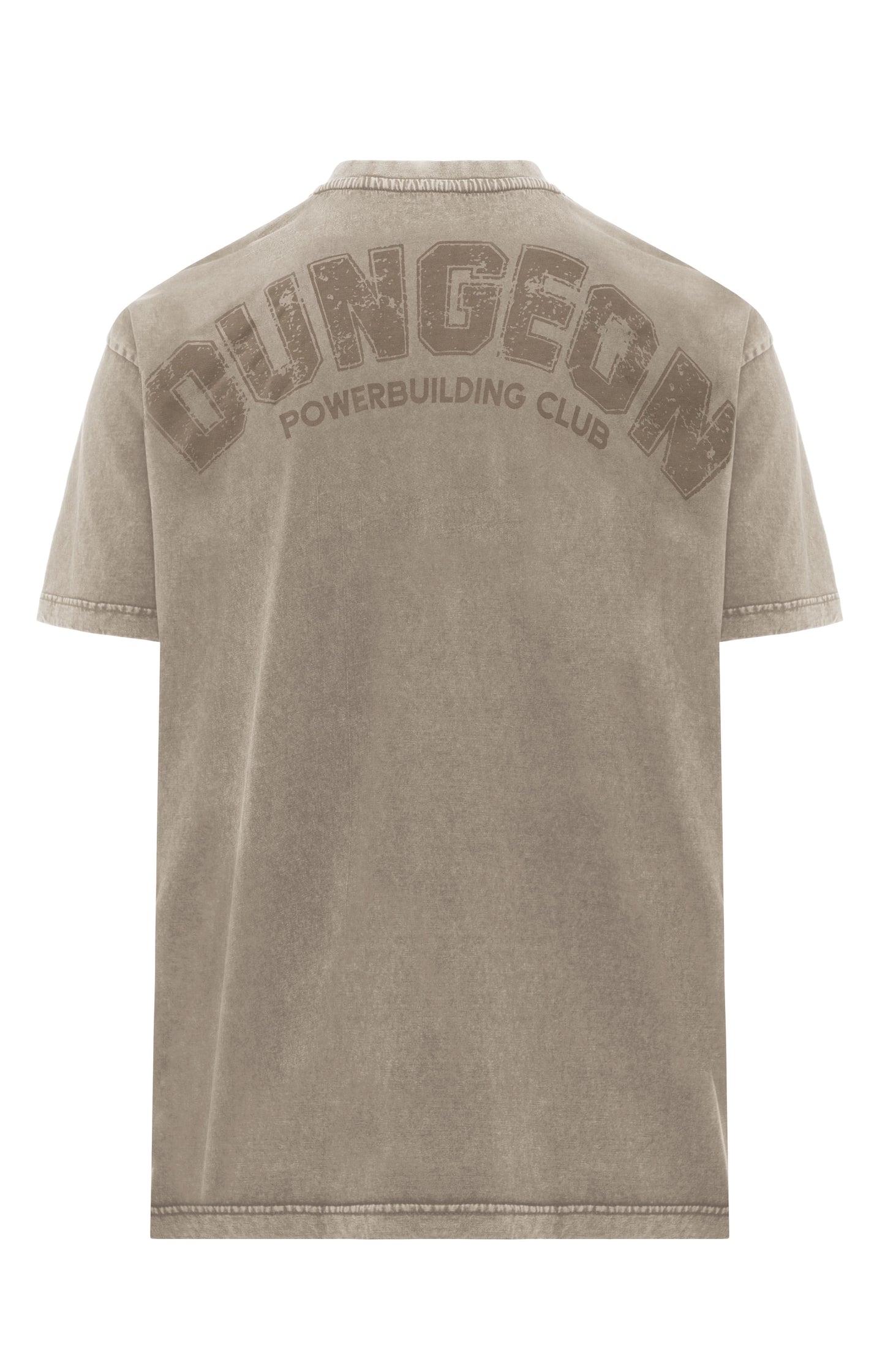 Acid Dungeon Oversized Tee - Beige
