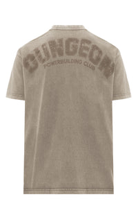Acid Dungeon Oversized Tee - Beige