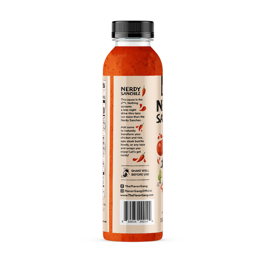 NERDY SANCHEZ – Hot Taco Sauce